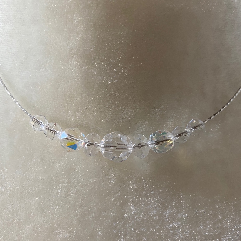 Crystal Swarovski necklace.